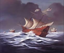 Spanish Art - Spanish Treasure Fleet